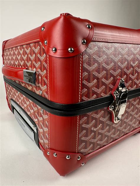 bourget pm trolley case goyard|bourget pm luggage case.